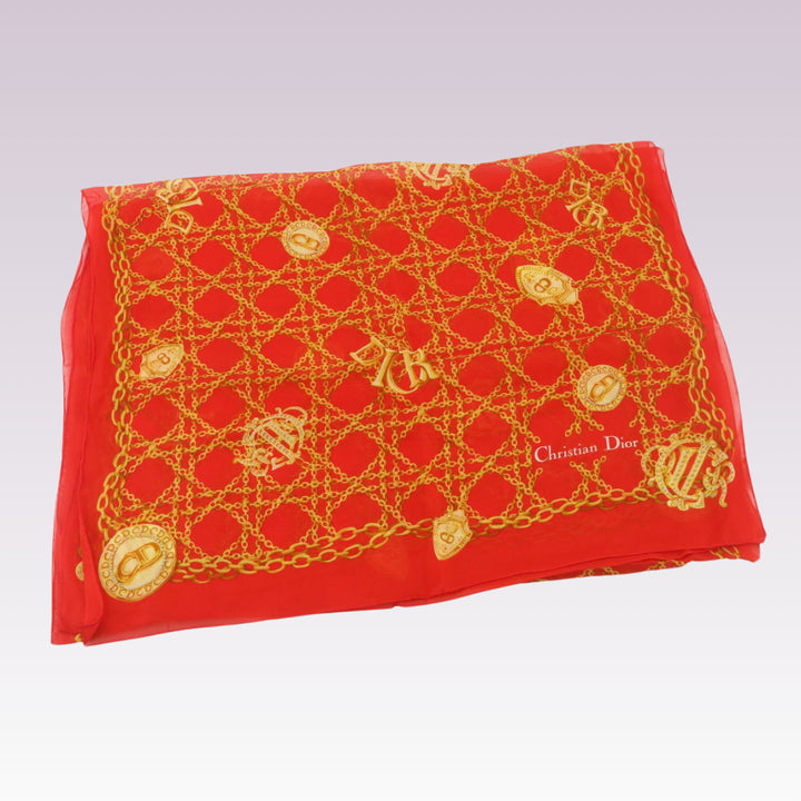 Red Silk Scarf
