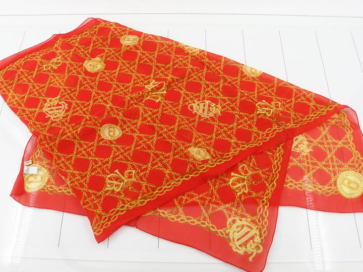 Red Silk Scarf