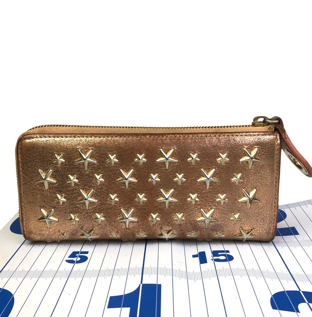 Golden Zippy Wallet