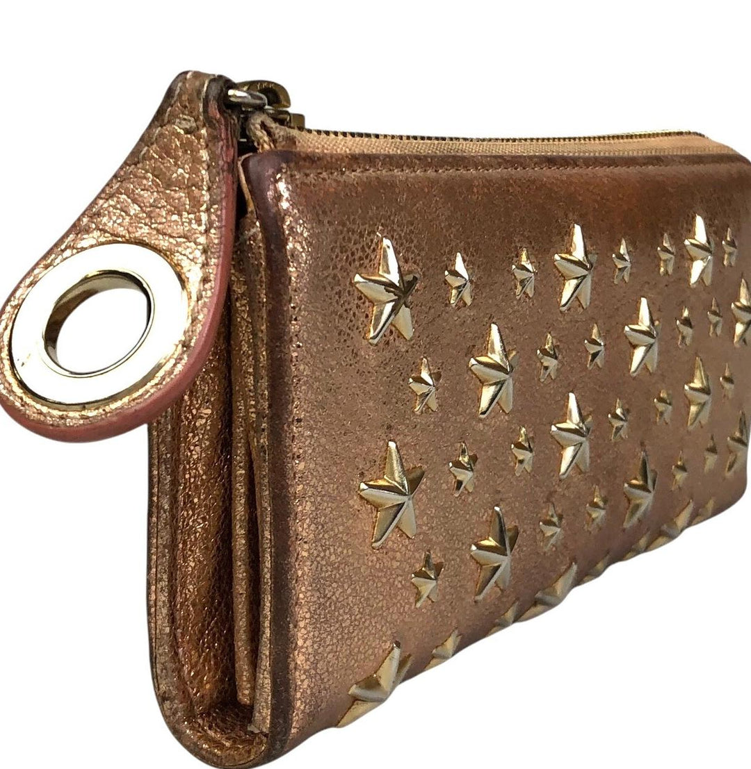 Golden Zippy Wallet