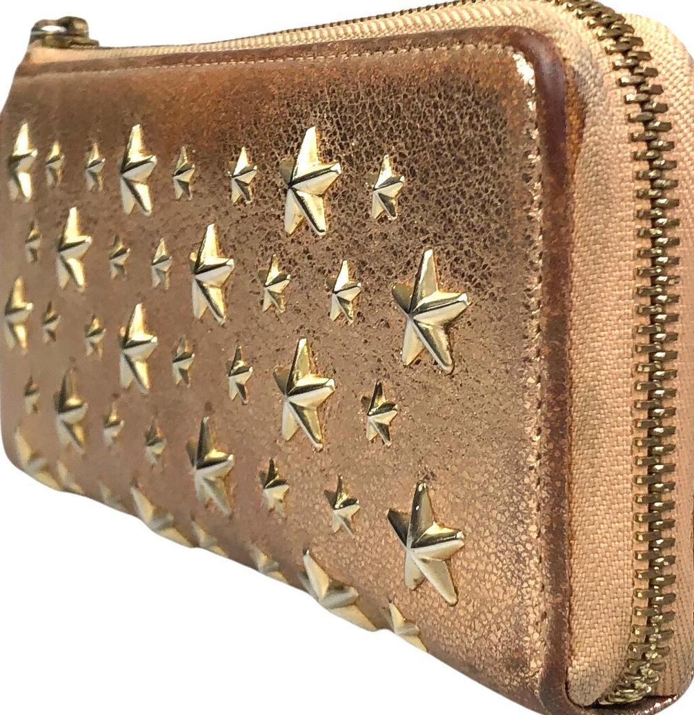 Golden Zippy Wallet