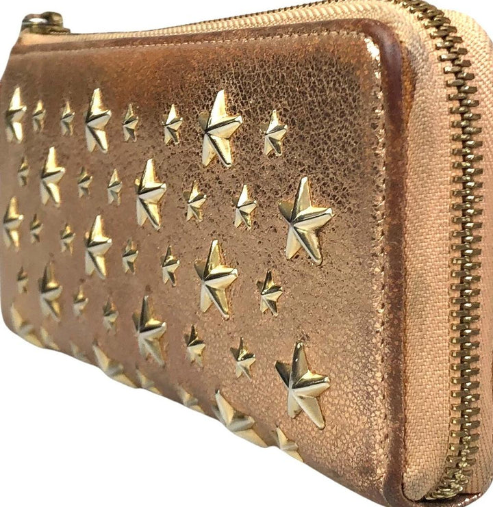 Golden Zippy Wallet
