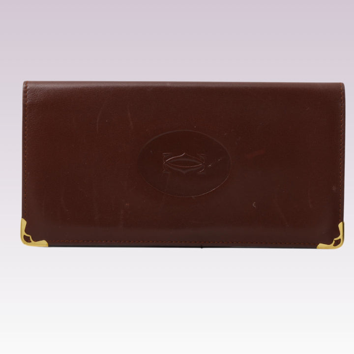 Bordeaux Long Wallet