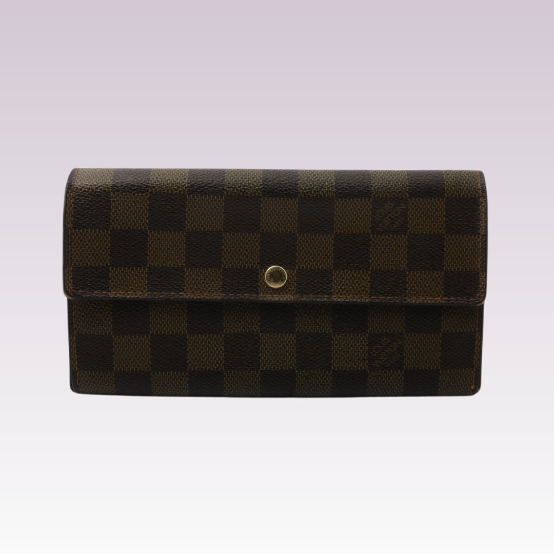 Damier Ebene Papillon Pouch