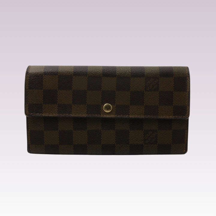 Damier Ebene Papillon Pouch