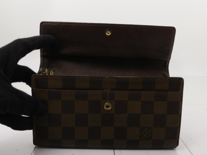 Damier Ebene Papillon Pouch