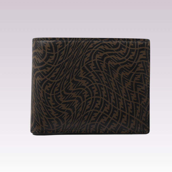 Brown Zucca Bi-Fold Wallet