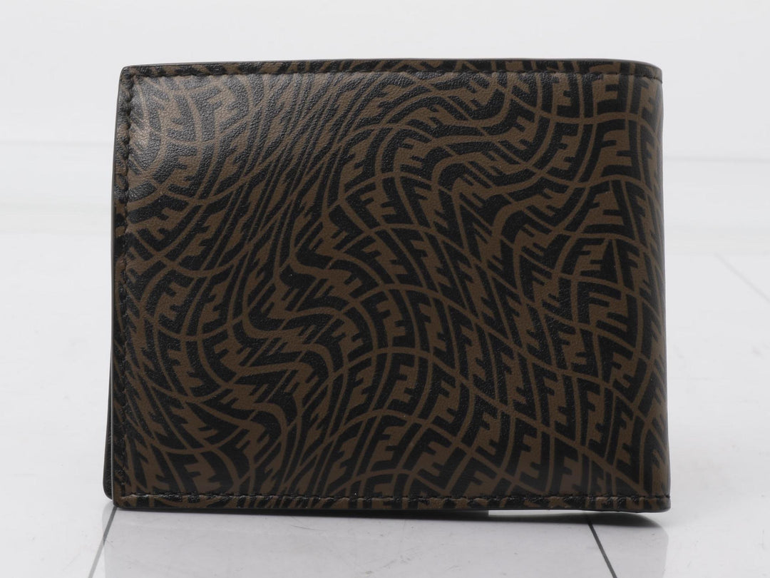 Brown Zucca Bi-Fold Wallet