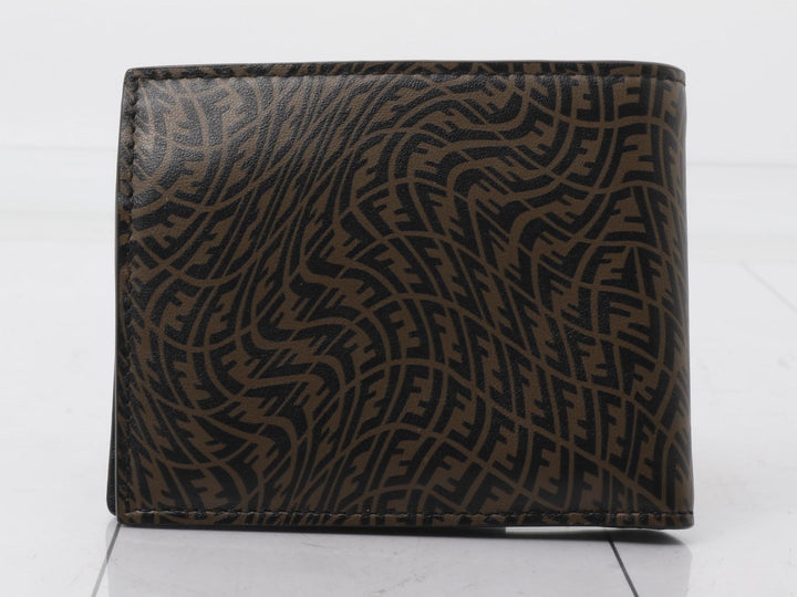 Brown Zucca Bi-Fold Wallet