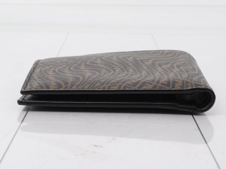 Brown Zucca Bi-Fold Wallet