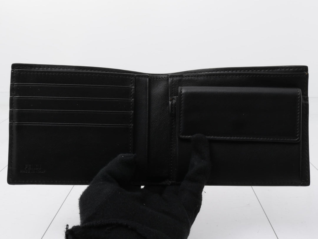 Brown Zucca Bi-Fold Wallet