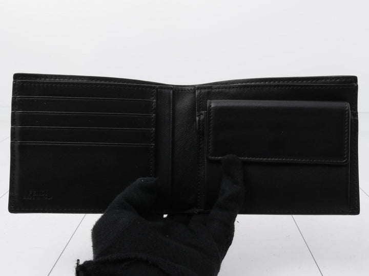 Brown Zucca Bi-Fold Wallet
