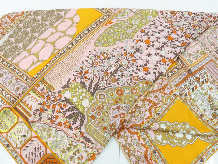 Yellow Silk Scarf