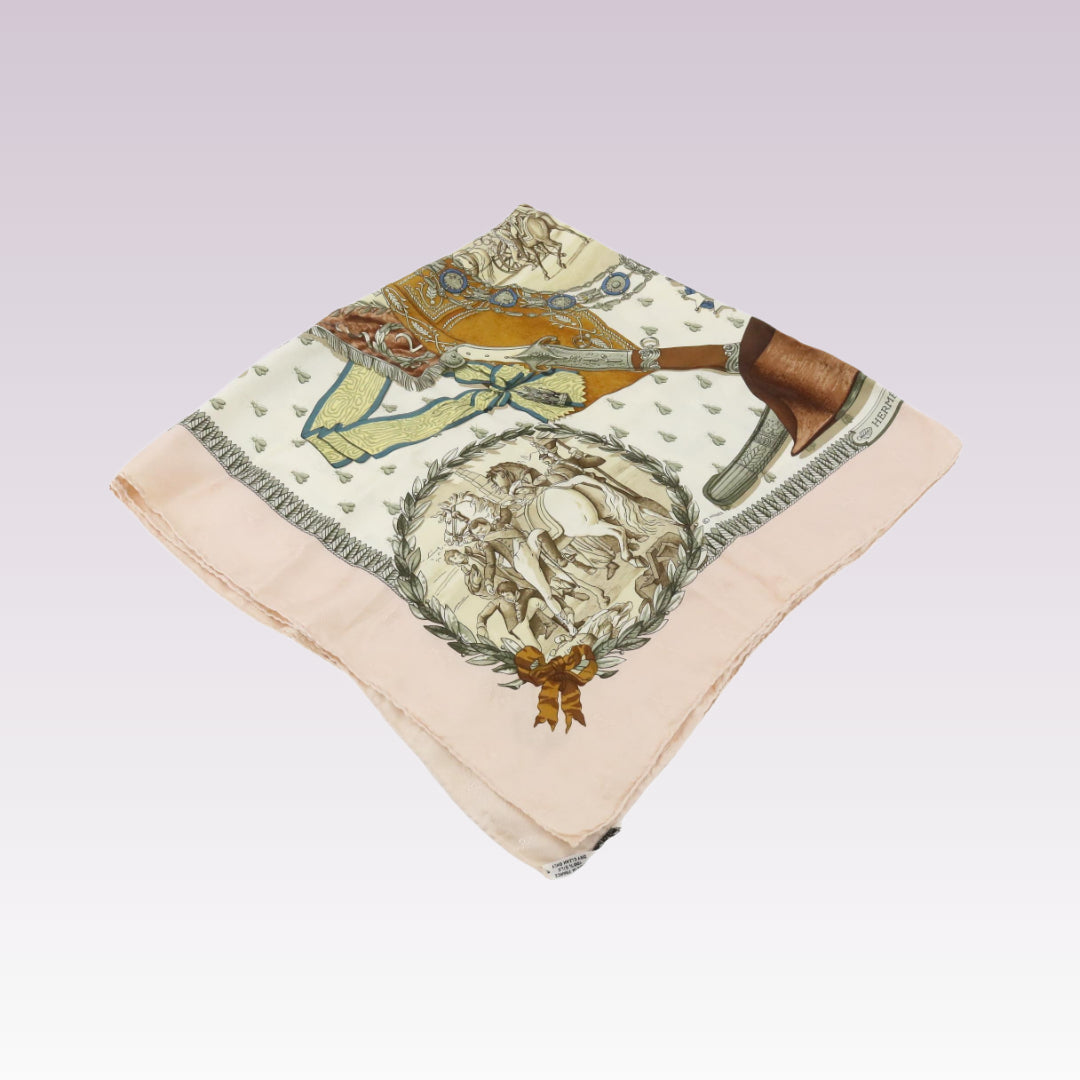 Pink Silk Scarf