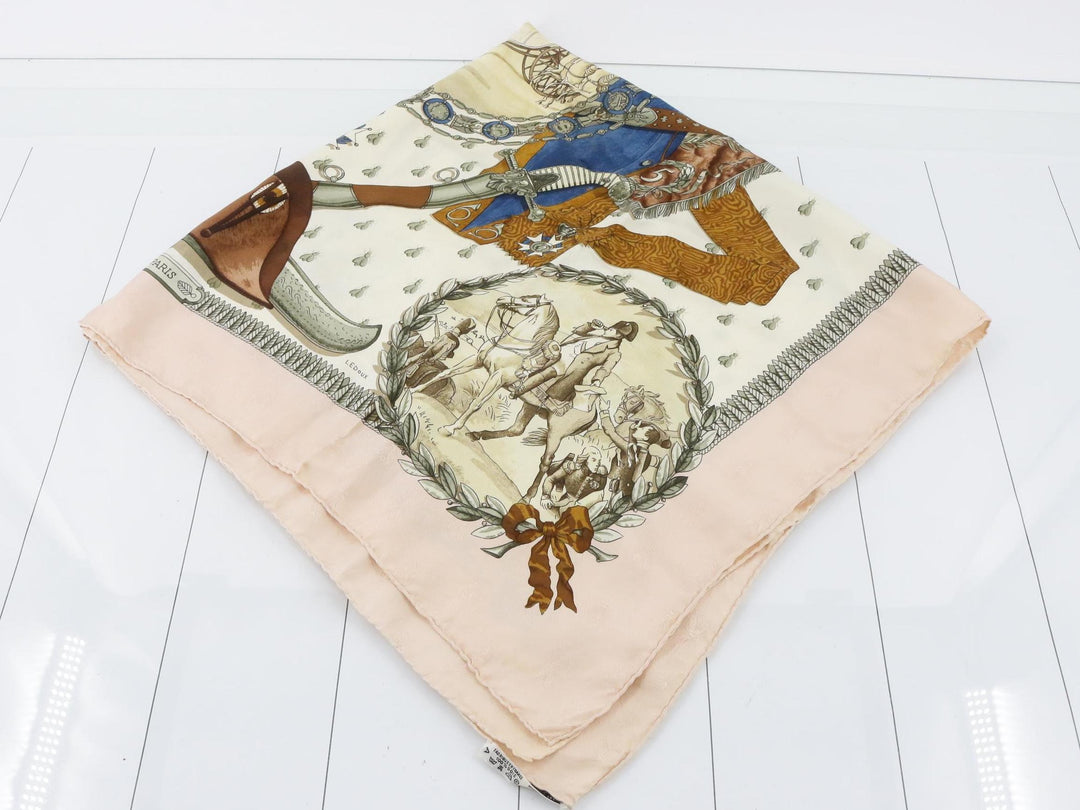 Pink Silk Scarf