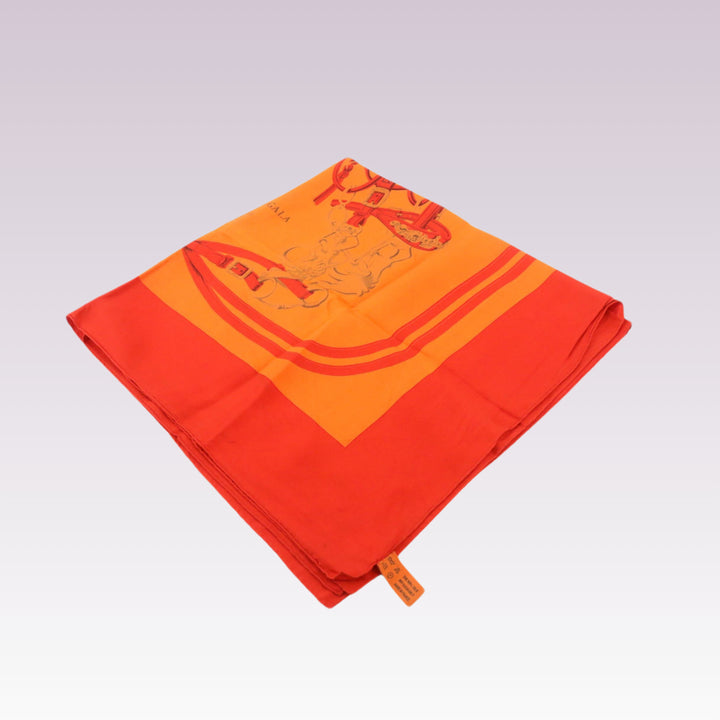 Red Silk Scarf
