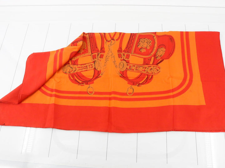 Red Silk Scarf