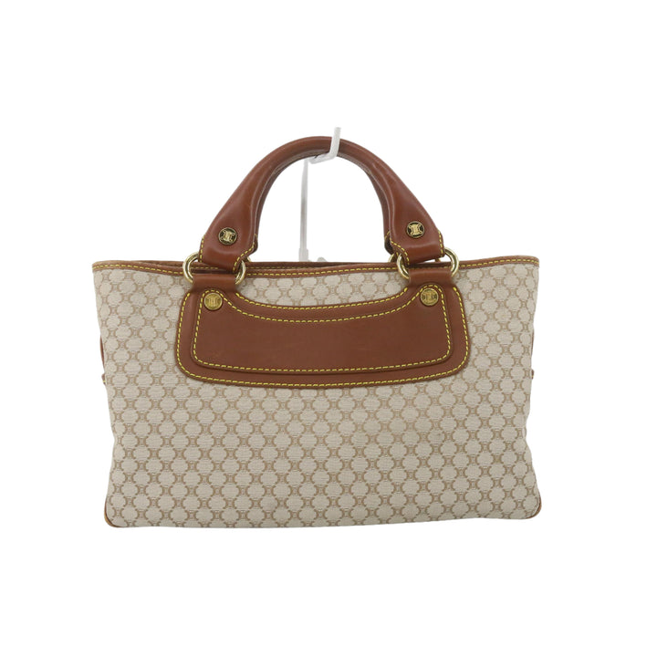 Beige Macadam Tote Bag