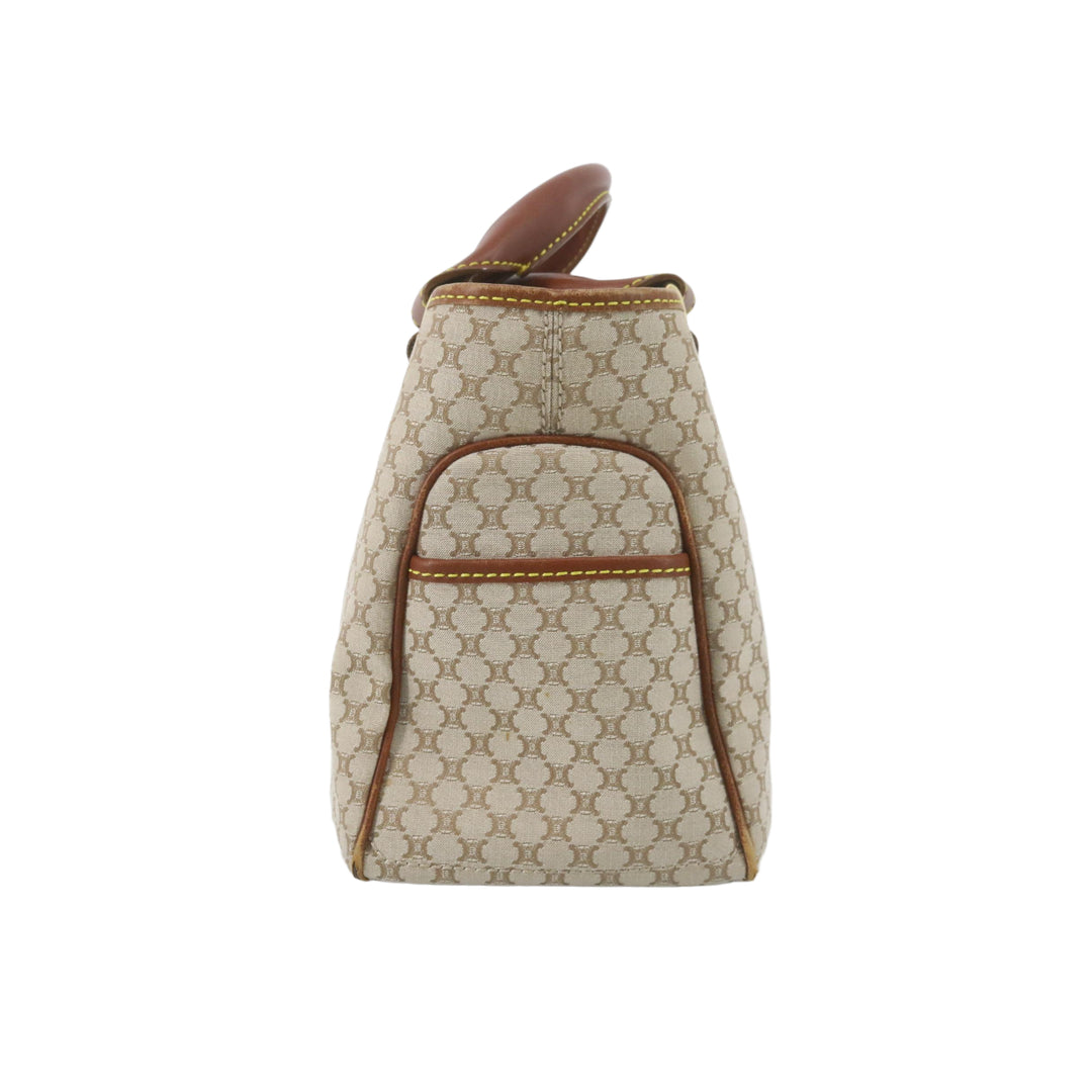 Beige Macadam Tote Bag