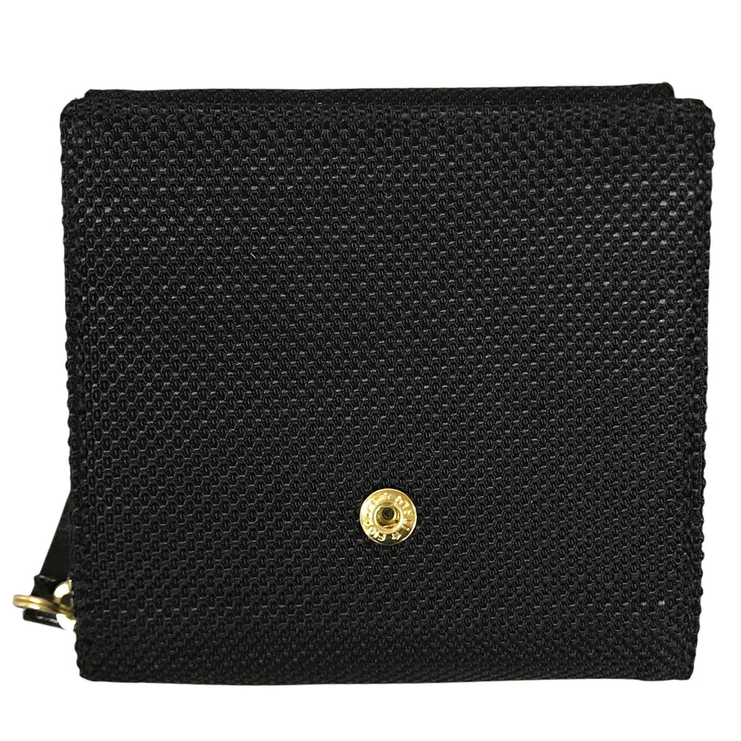 Black Tri-Fold Wallet