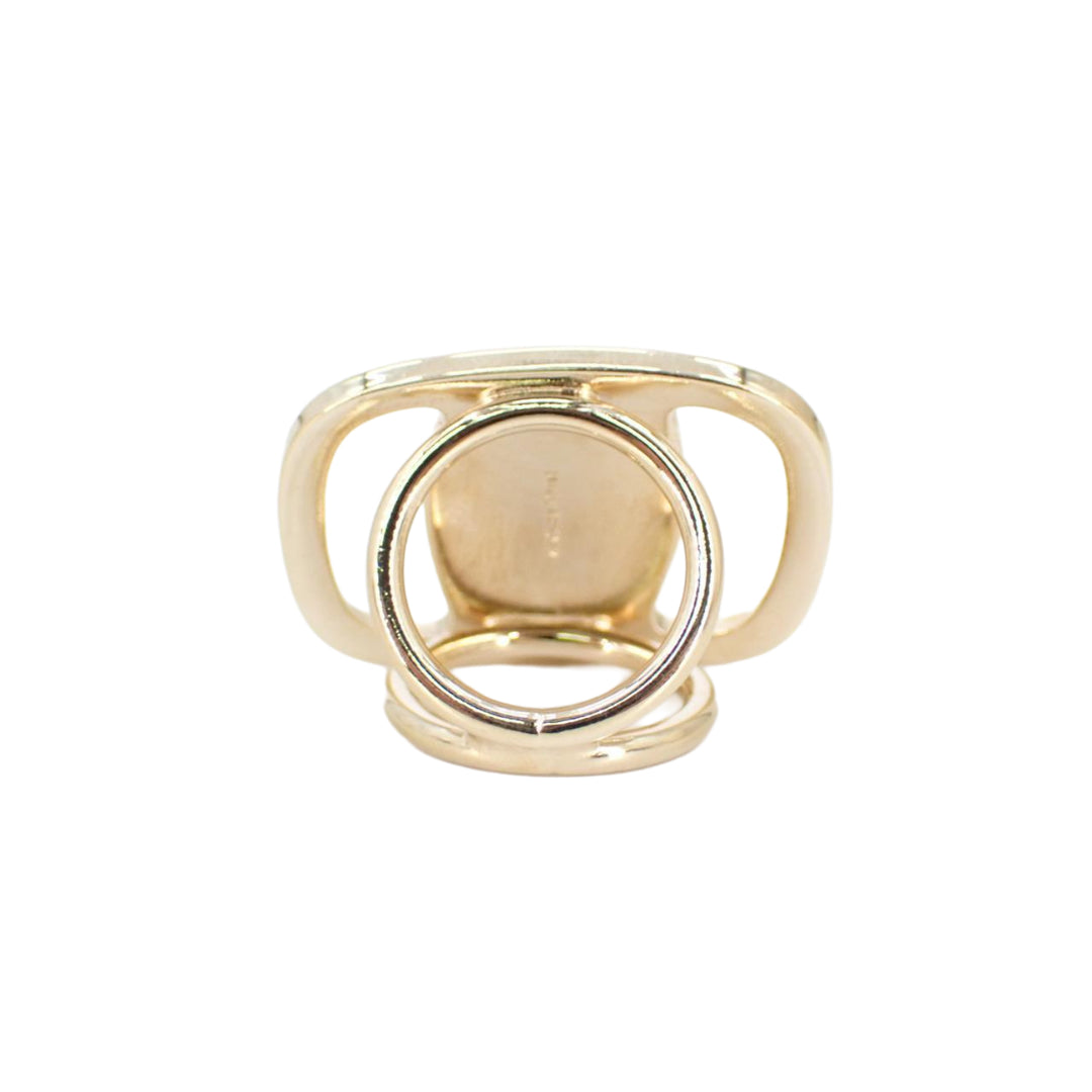 Gold Scarf Ring