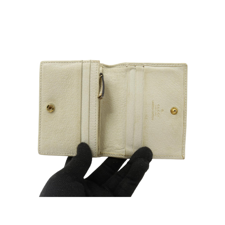 Yellow Floral Compact Wallet