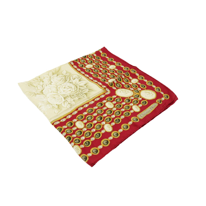 Red Silk Scarf