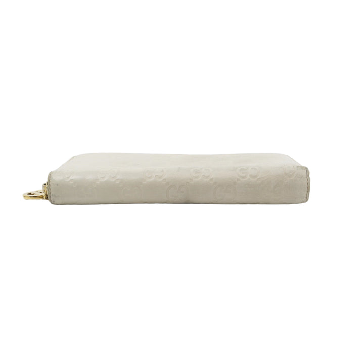 White Sima Zippy Wallet