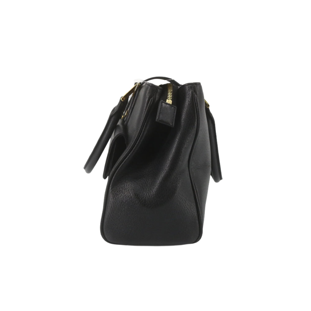 Black Visetos Tote Bag