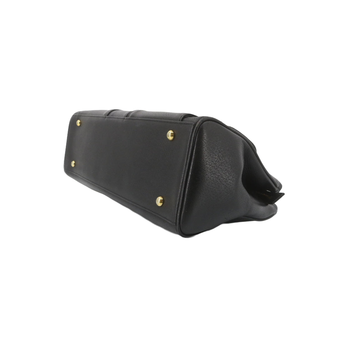 Black Visetos Tote Bag