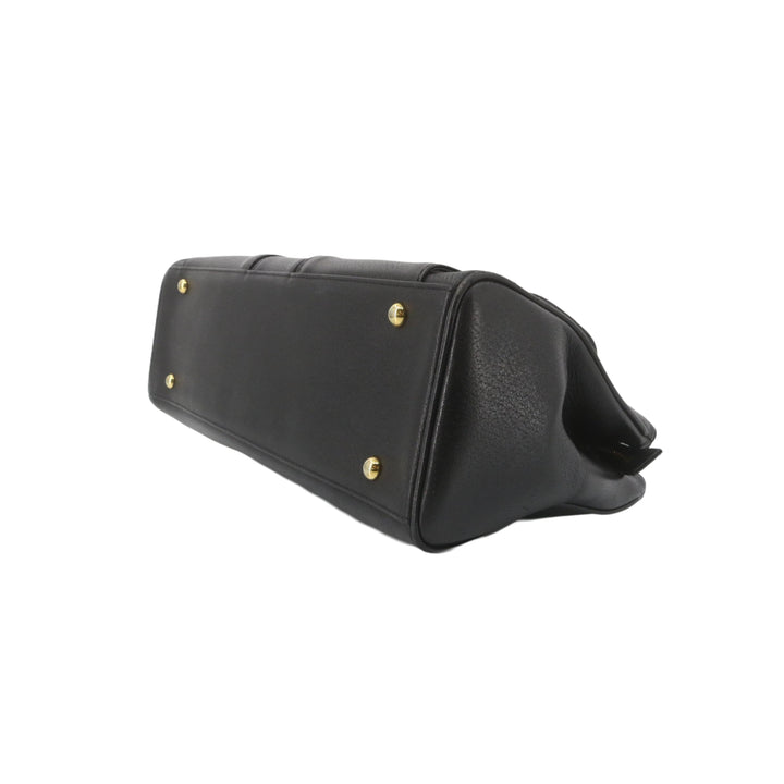 Black Visetos Tote Bag