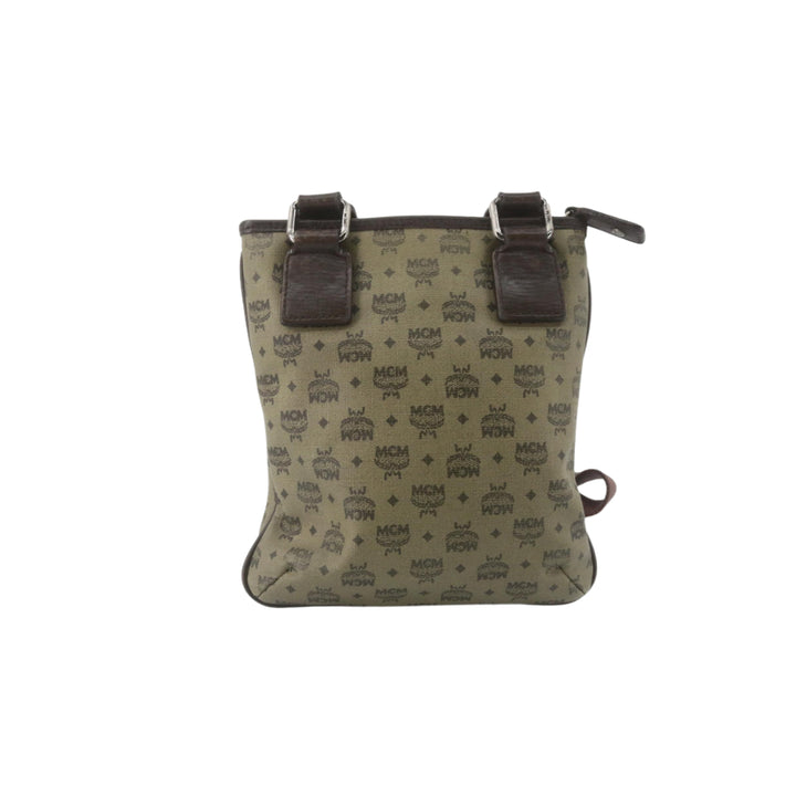 Green Visetos Shoulder Bag