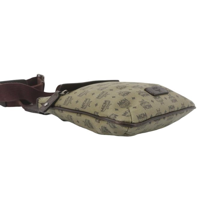 Green Visetos Shoulder Bag
