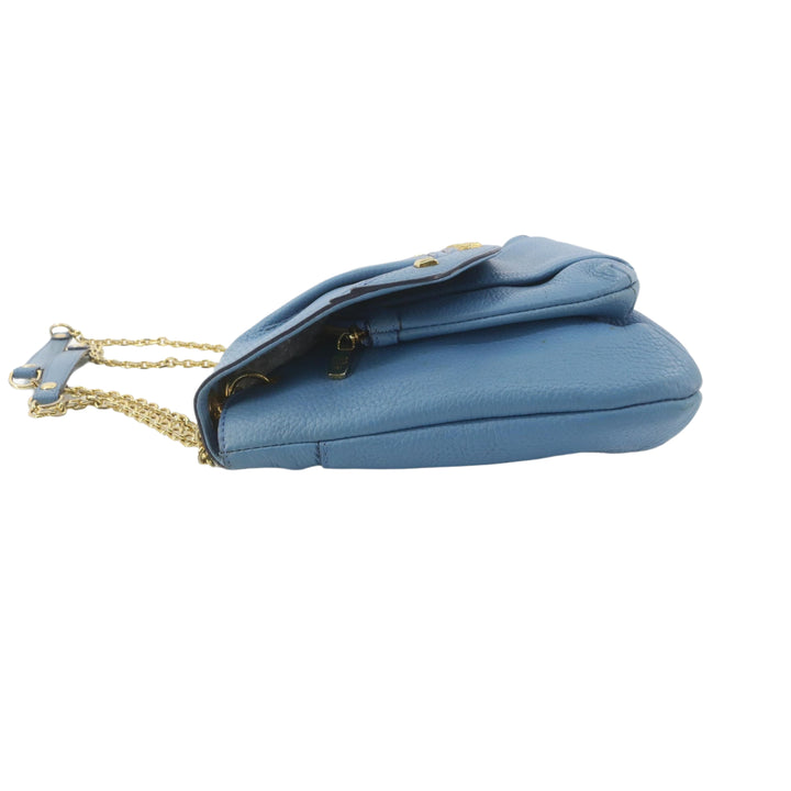 Blue Shoulder Bag