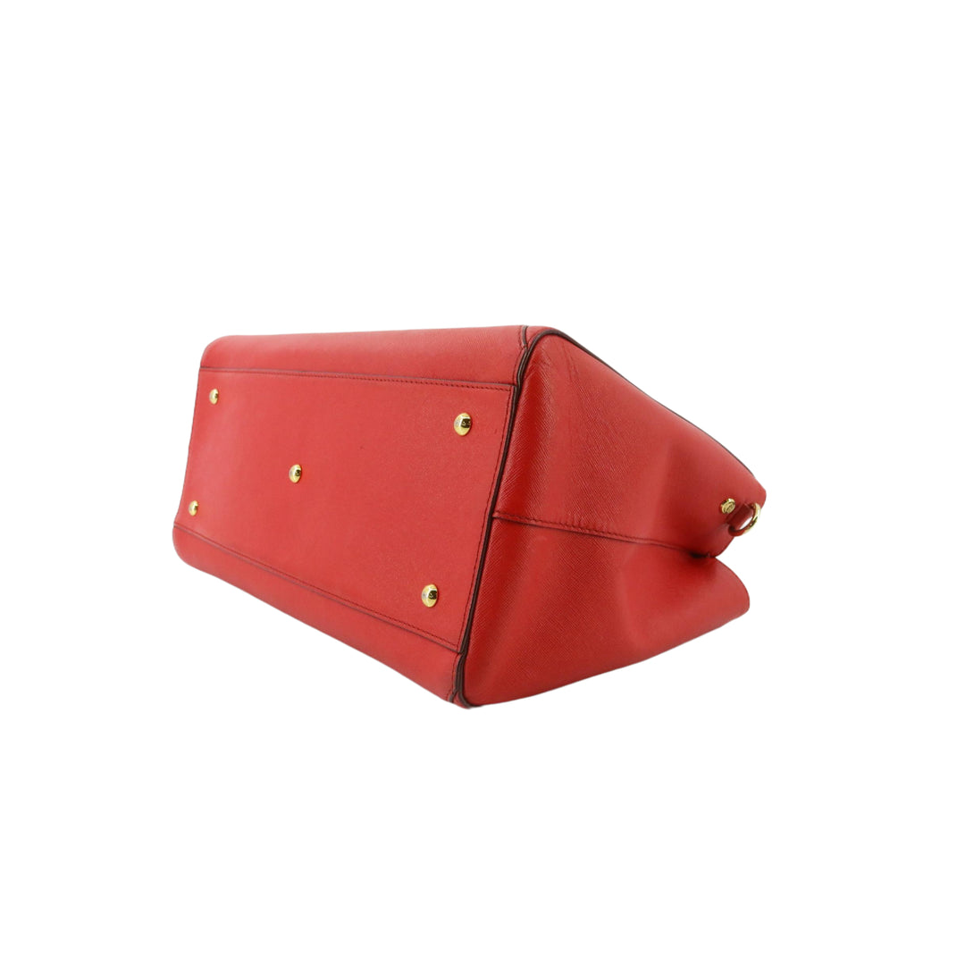 Red 2 Way Shoulder Bag