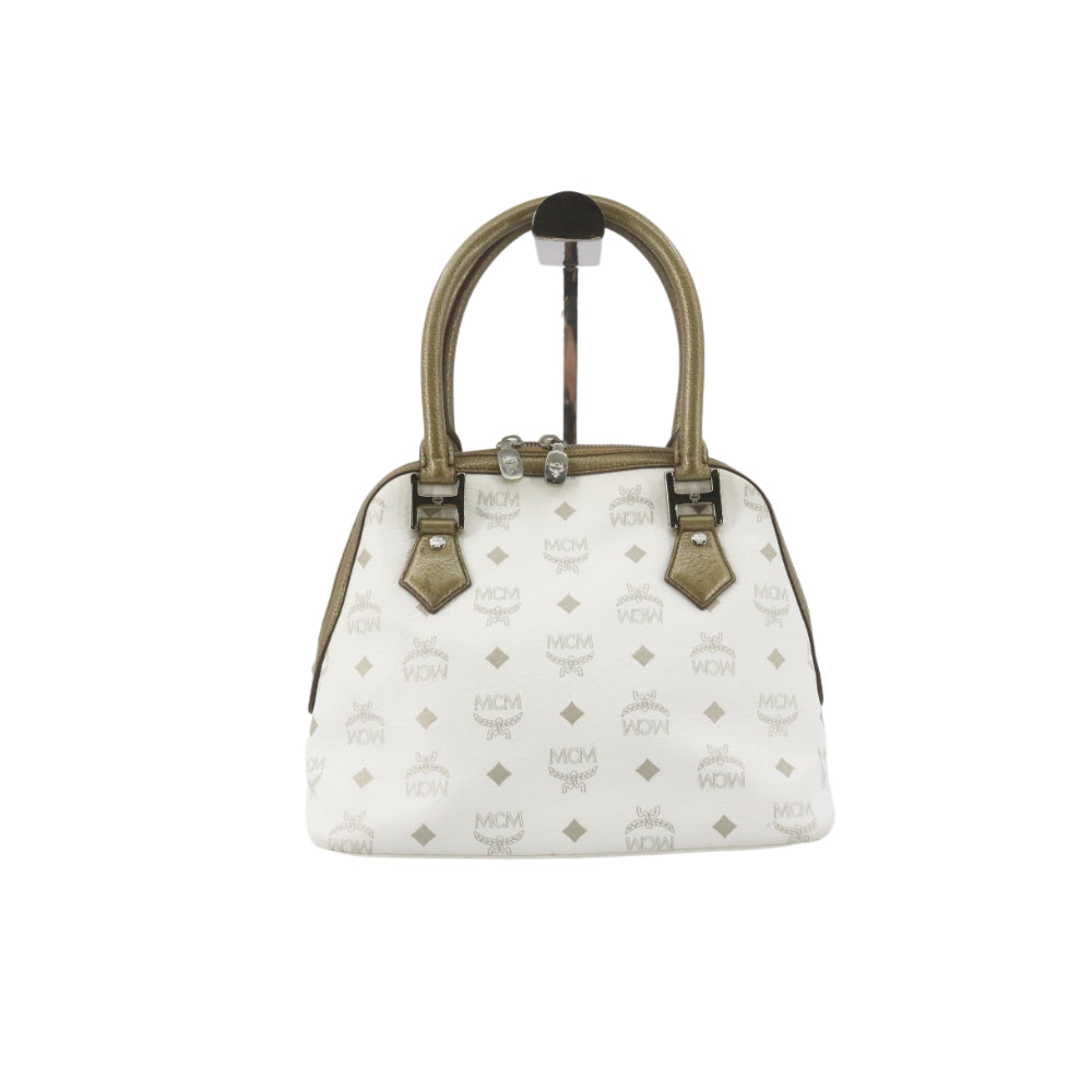 White Visetos Handbag