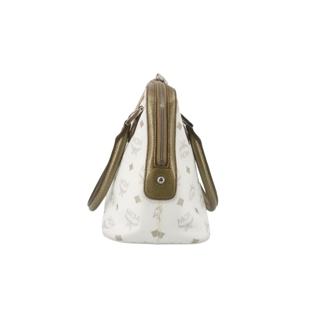 White Visetos Handbag
