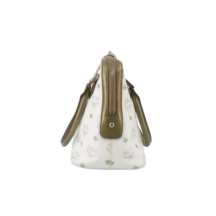 White Visetos Handbag
