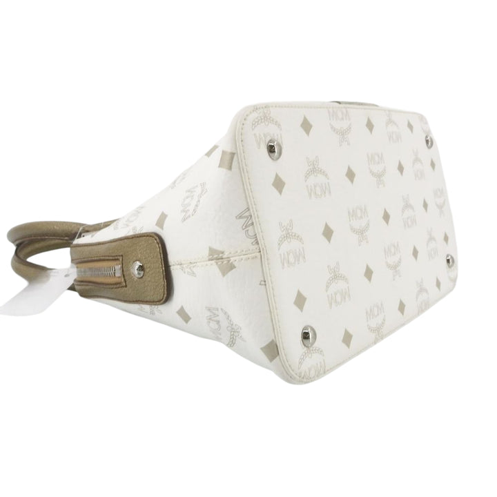 White Visetos Handbag
