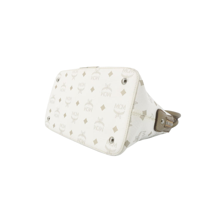 White Visetos Handbag