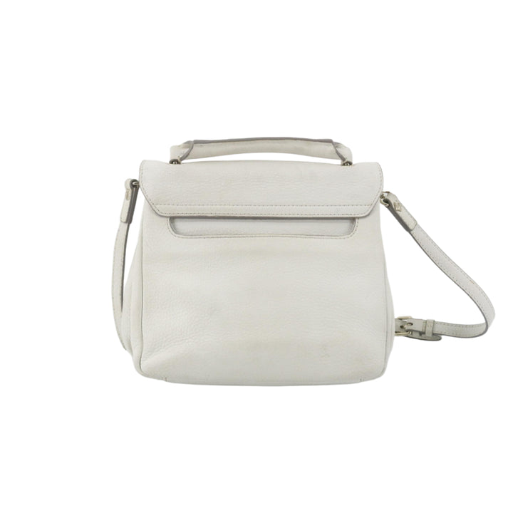 White 2 Way Shoulder Bag