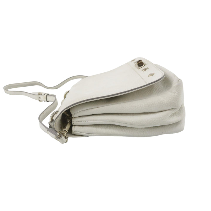 White 2 Way Shoulder Bag
