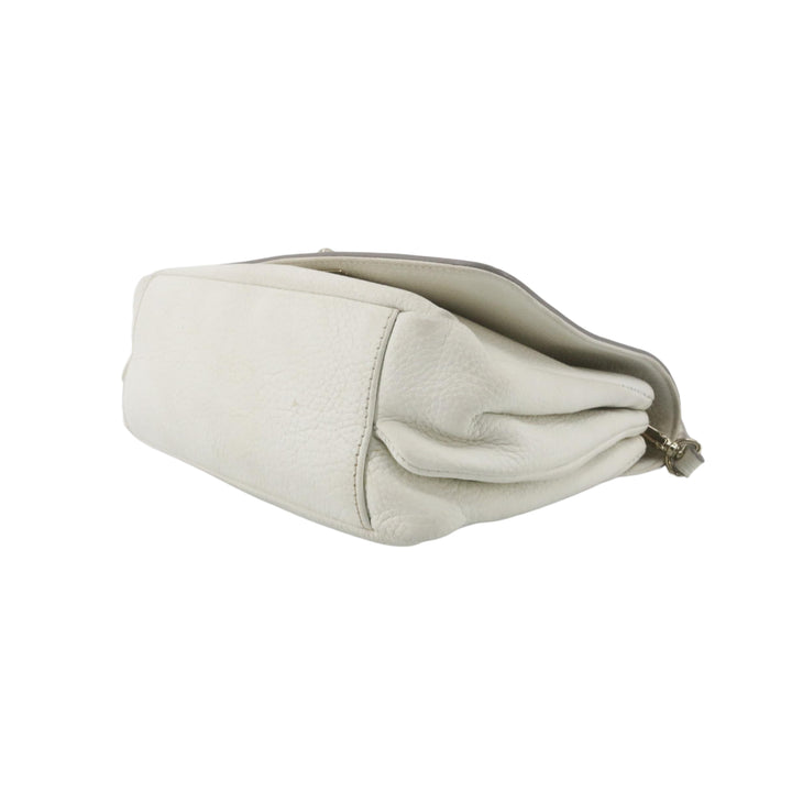 White 2 Way Shoulder Bag