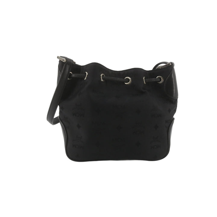 Black Visetos Shoulder Bag