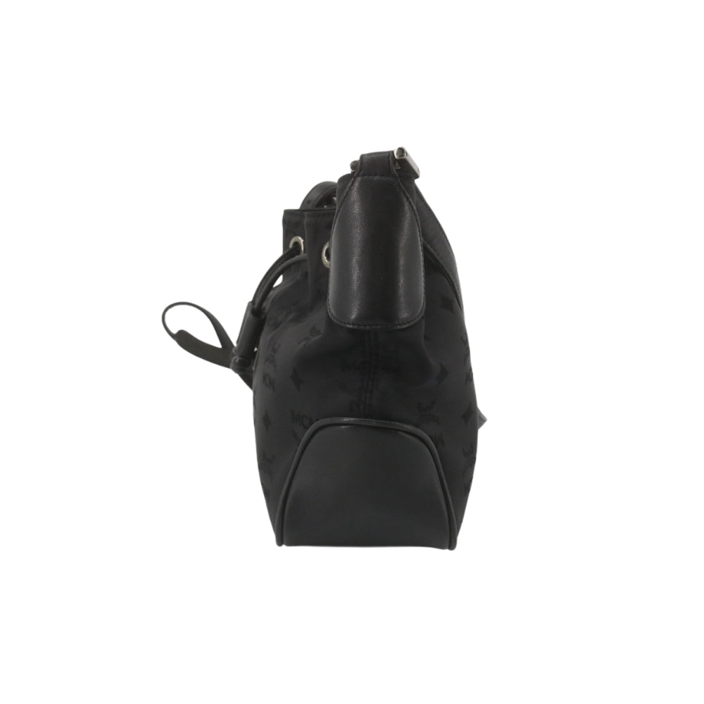 Black Visetos Shoulder Bag