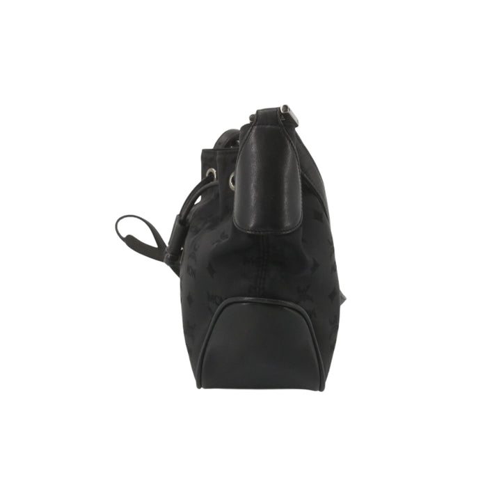 Black Visetos Shoulder Bag