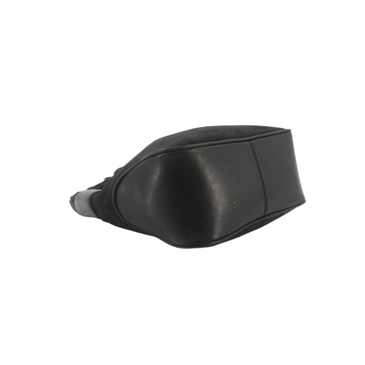 Black Visetos Shoulder Bag