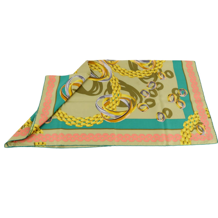 Green Silk Scarf