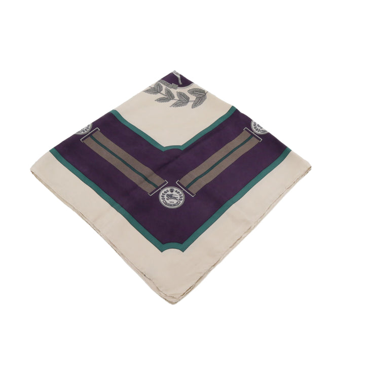 Beige Silk Scarf