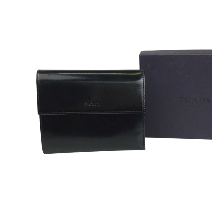 Black Tri-Fold Wallet